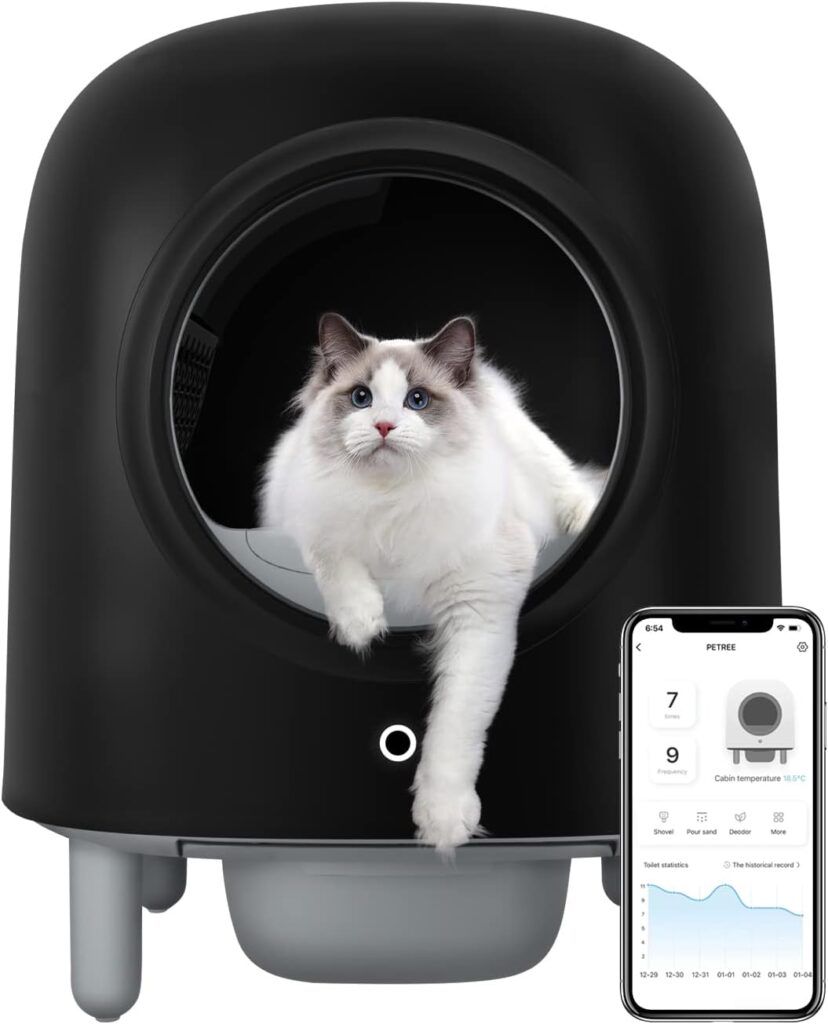 Pettopia Self-Cleaning Cat Litter Box
