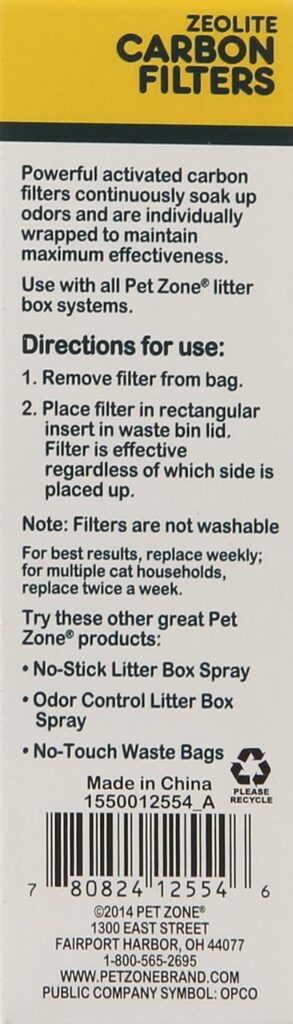 Pet Zone Smart Scoop Automatic Cat Litter Box, Semi Self Cleaning Cat Litter Box for Up to Two Cats 6-15 Pounds